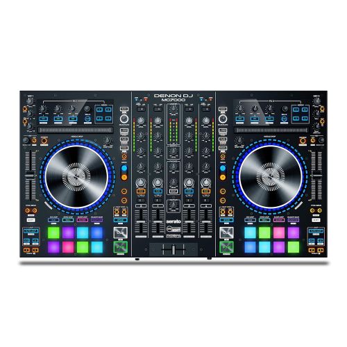  Denon DJ MC7000 + Decksaver DS-PC-MC7000 Cover Bundle