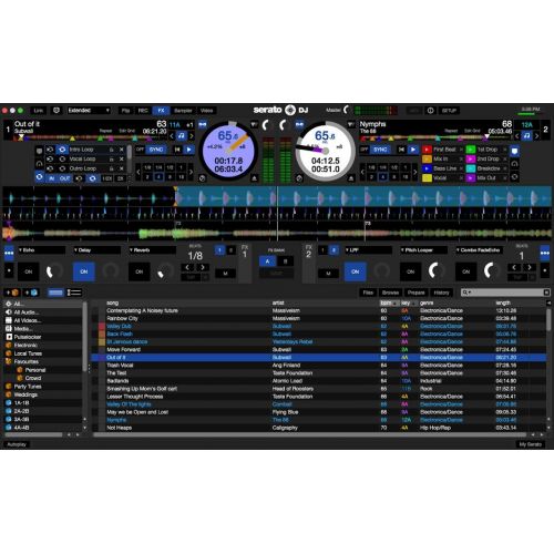  Denon DJ MC4000 + Serato DJ Pro - Professional DJ System Bundle