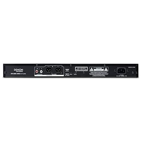  [아마존베스트]Denon Professional DN-300CMKII - Professional Rackmount CD/Media Player with Slot in CD Drive