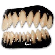 Dental Distortions Black Pennywise FX Fangs 2.0 Evil Teeth Dental Veneer, Black, Size Medium