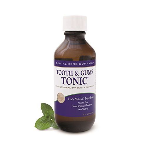  Dental Herb Company Tooth & Gums Tonic 18oz Bottle + Teeth Whitening Pen with...