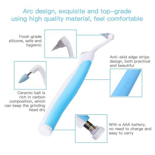  Dental Restoration Kit Multifunction Sonic Tooth Stain Eraser Plaque Remover,Teeth Burnisher Whitening Tartar Plaque Remove Surface,Dental Tool Kit Oral Hygiene Care Tools With LED