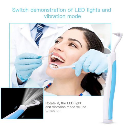  Dental Restoration Kit Multifunction Sonic Tooth Stain Eraser Plaque Remover,Teeth Burnisher Whitening Tartar Plaque Remove Surface,Dental Tool Kit Oral Hygiene Care Tools With LED