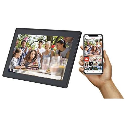  [아마존베스트]Denver PFF-1513 Frameo 1.19101E+11 Digital Photo Frame 15.6 Inches 15 Pulgadas