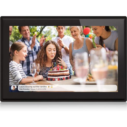  [아마존베스트]Denver PFF-1513 Frameo 1.19101E+11 Digital Photo Frame 15.6 Inches 15 Pulgadas