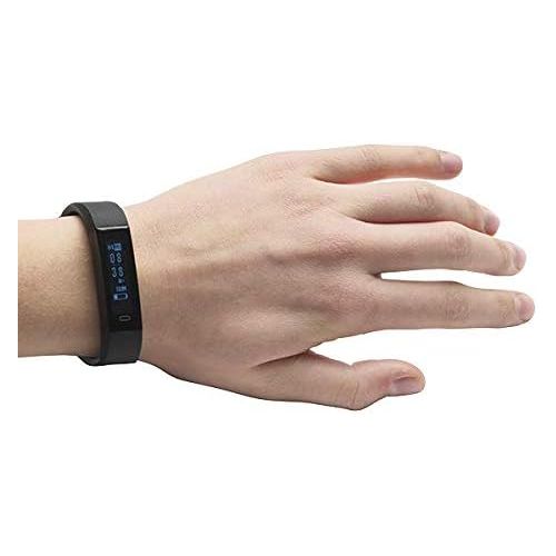  Denver Electronics Unisex Erwachsene BFH-15 Fitnesstracker, Schwarz, Einheitsgroesse