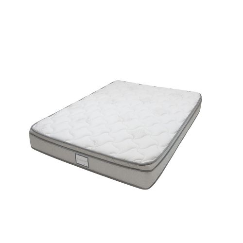  Denver Mattress Denver 326395 Short Queen Size RV Supreme Euro Top Mattress White