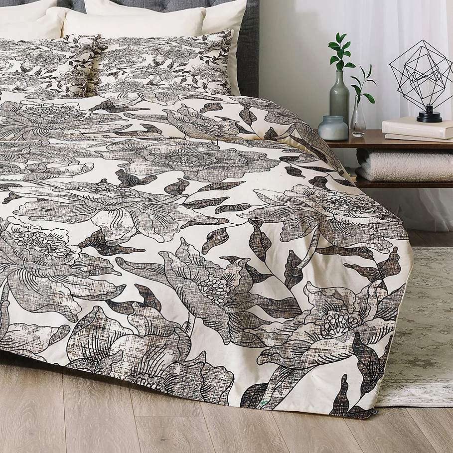  Deny Designs Summertime Natural Comforter Set