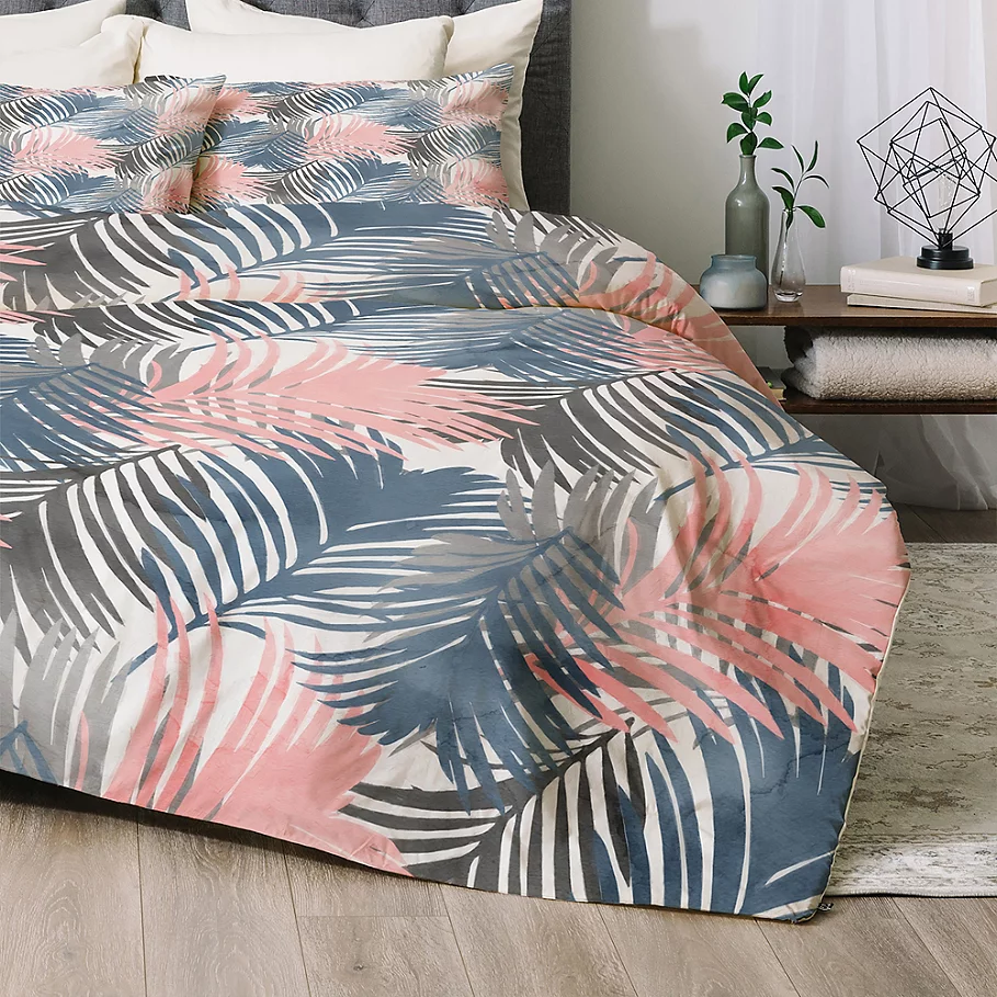  Deny Designs Pattern Jungle Comforter Set in Blue