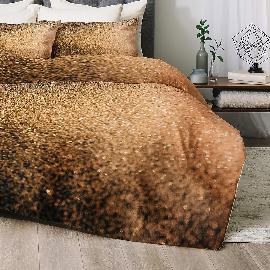  Deny Designs Chelsea Victoria Gold Dust Comforter Set