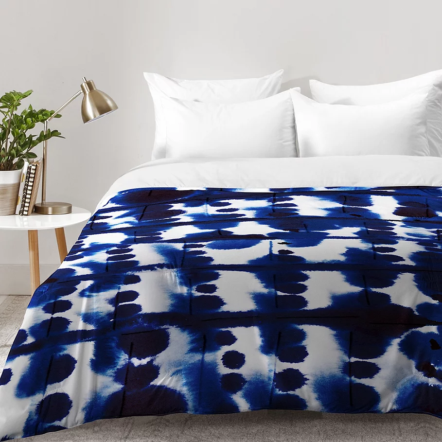  Deny Designs Jacqueline Maldonado Parallel Comforter in Blue