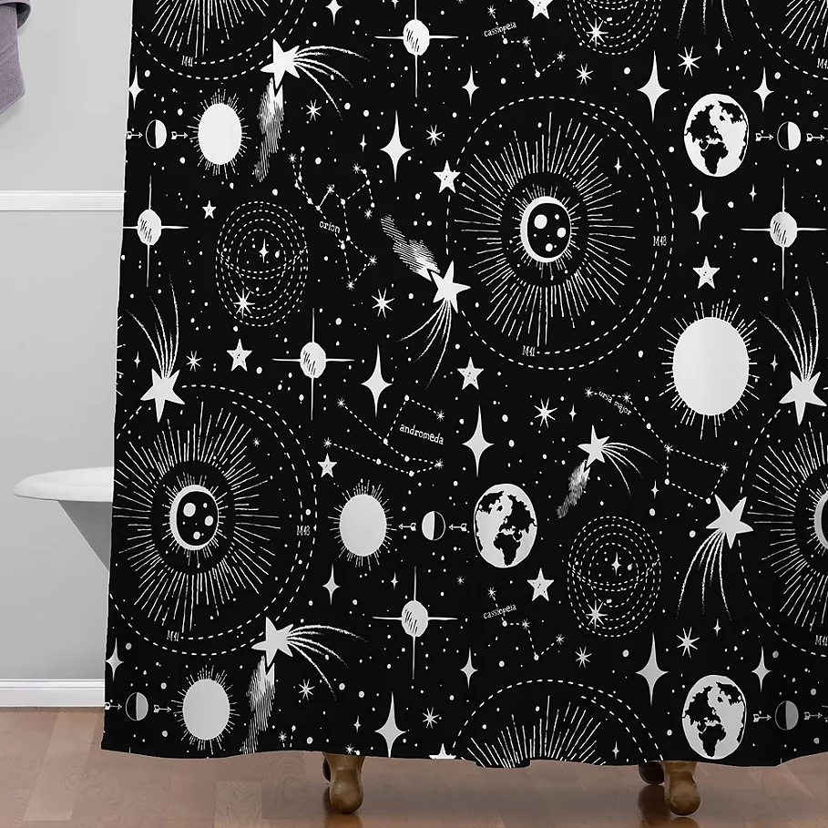  Deny Designs Heather Dutton Solar System Shower Curtain