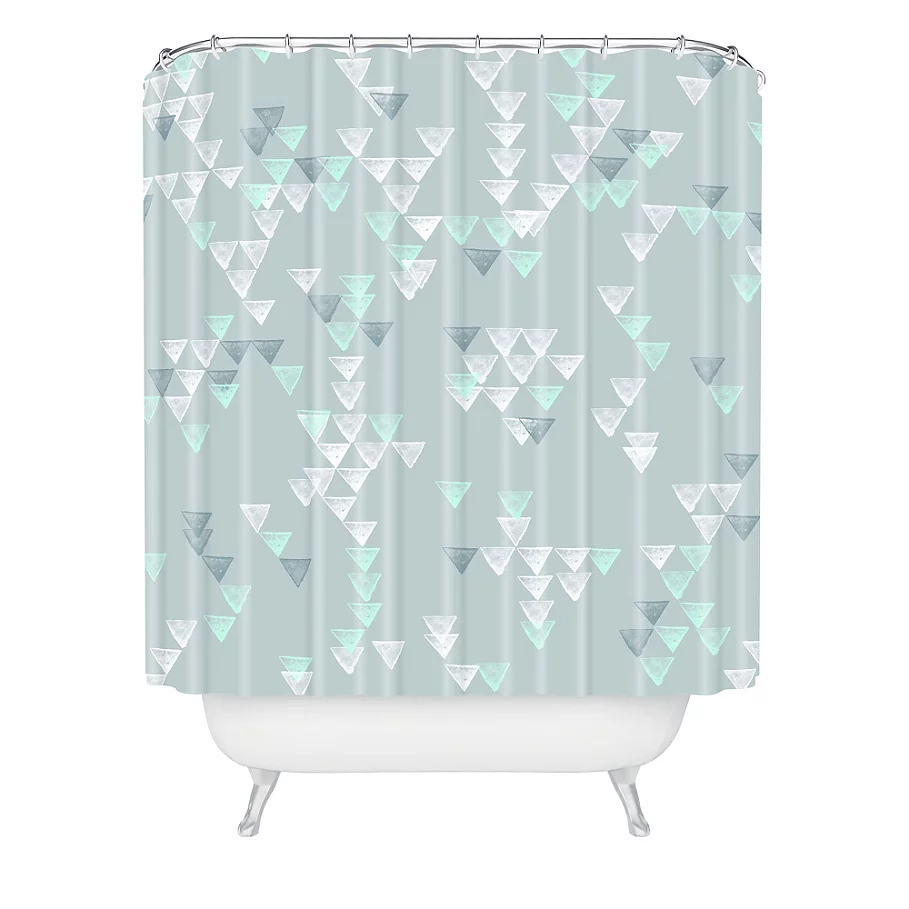  Deny Designs Mareike Boehmer My Favorite Pattern Shower Curtain in Grey