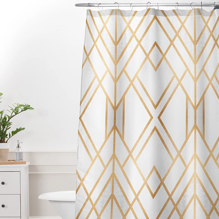  Deny Designs Elisabeth Frederiksson Geo Shower Curtain