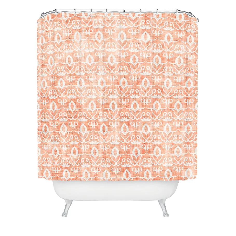 Deny Designs Holli Zollinger Widden Shower Curtain in Orange