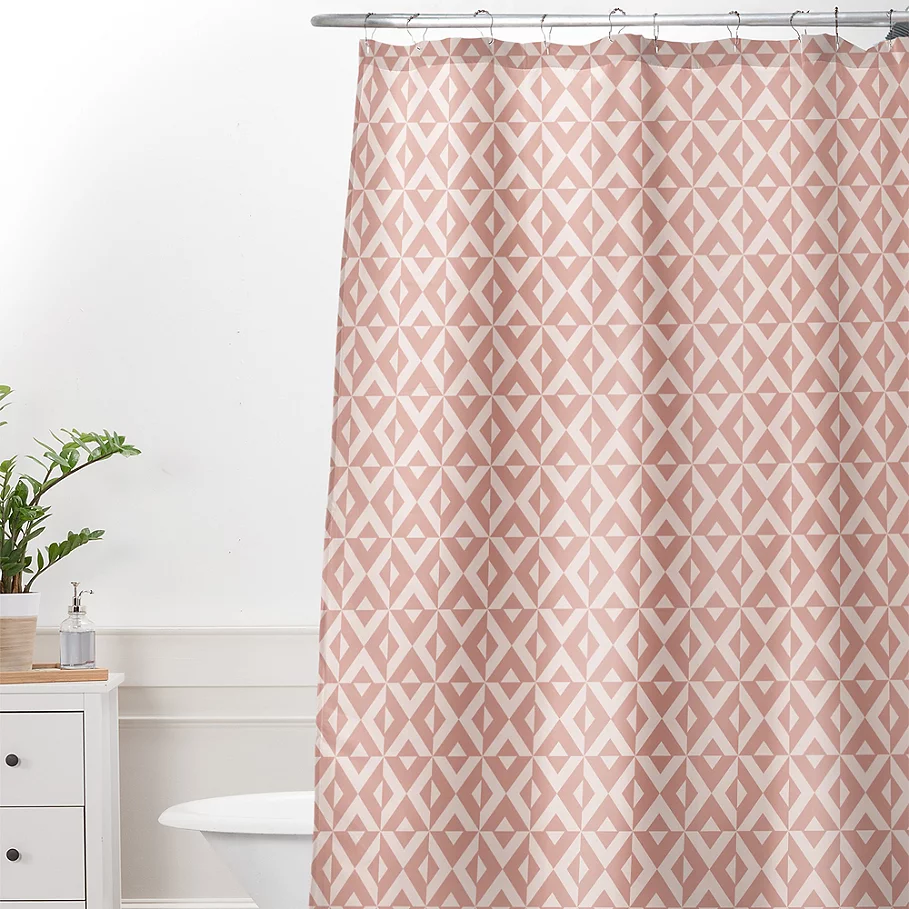 Deny Designs Khristian A Howell Nina in Pink Shower Curtain