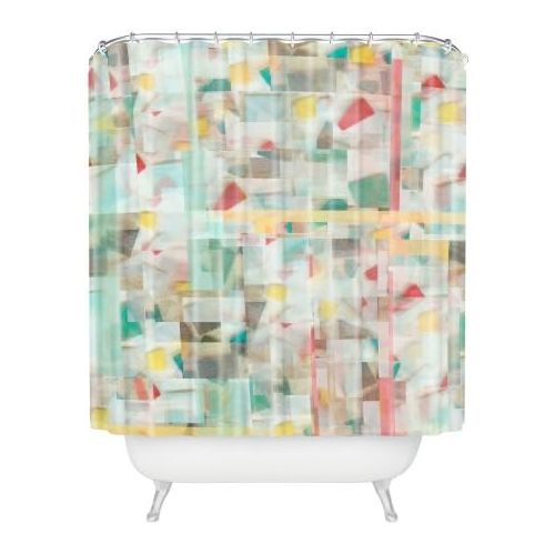  Deny Designs Jacqueline Maldonado Mosaic Shower Curtain, 69 x 72