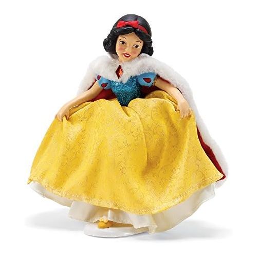  Department 56 Disney Snow Whites Christmas Celebration by Possible Dreams Figurine, 10, Multicolor