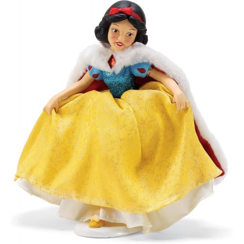  Department 56 Disney Snow Whites Christmas Celebration by Possible Dreams Figurine, 10, Multicolor