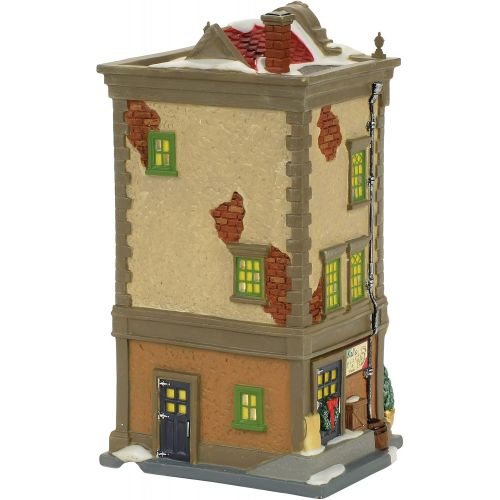  Department 56 Christmas in The City Sals Pizza and Pasta Village Lit Building, Multicolor