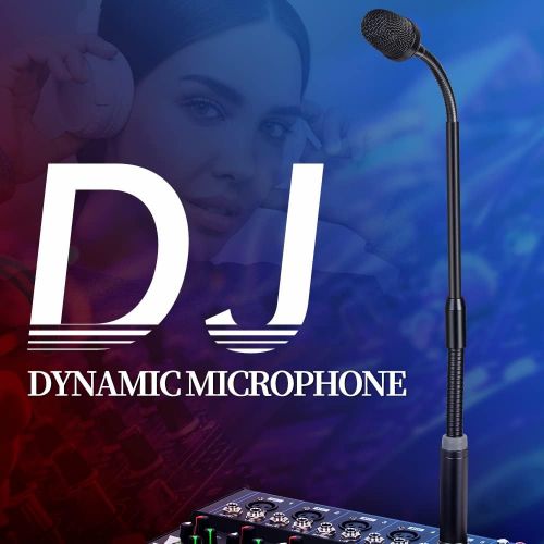  Depusheng DJ Mic 16 Professional Dynamic Gooseneck Microphone with XLR