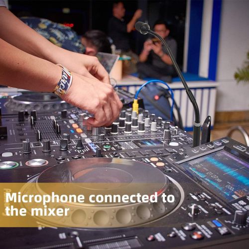  Depusheng DJ Mic 16 Professional Dynamic Gooseneck Microphone with XLR