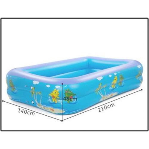  Der Children Blue Large Inflatable Bath Tub Infant Inflatable Pool Larger Pool Collapsible Ocean Pool Pool Swimming Pool Water Playground Bathtub Inflatable bathtub
