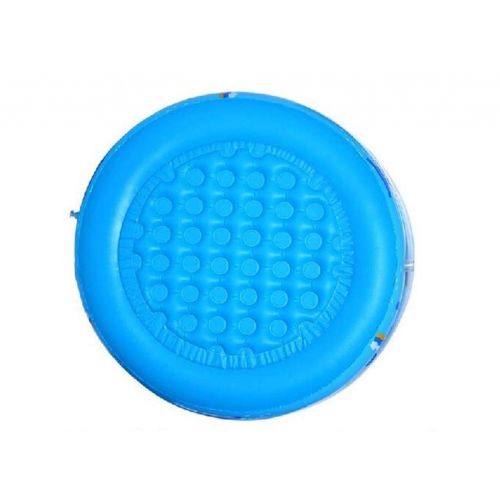  Der Children Blue Round Inflatable Bath Tub Infant Inflatable Pool Larger Pool Collapsible Ocean Pool Pool Swimming Pool Water Playground Bathtub Inflatable bathtub
