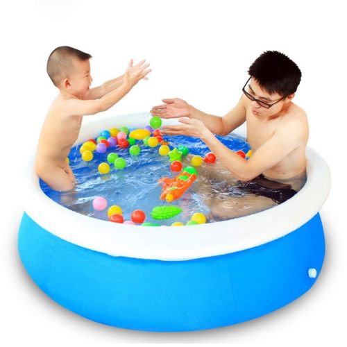  Der Family Swimming Pool Baby Inflatable Swimming Pool Ocean Ball Pool Play Pool Bathtub Take A Bath Gift 150 40cm Blue Bathtub Inflatable bathtub