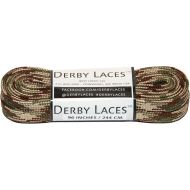 Derby Laces Camouflage 96 Inch Waxed Skate Lace for Roller Derby, Hockey and Ice Skates, and Boots