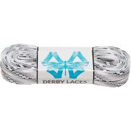 Derby Laces Smoke 84 Inch Waxed Skate Lace for Roller Derby, Hockey and Ice Skates, and Boots