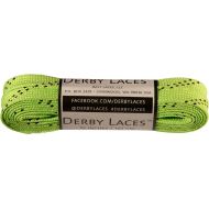 Derby Laces Lime Green 72 Inch Waxed Skate Lace for Roller Derby, Hockey and Ice Skates, and Boots
