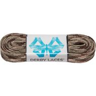 Derby Laces Camouflage 108 Inch Waxed Skate Lace for Roller Derby, Hockey and Ice Skates, and Boots