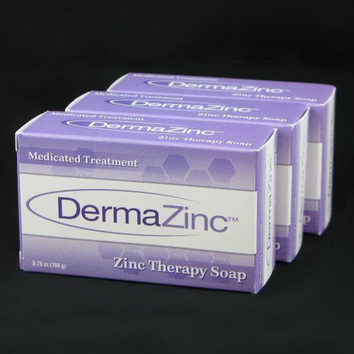  DermaZinc Zinc Therapy Soap 120g bar - by DermaZinc