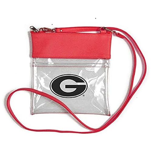  Desden Georgia Bulldogs Clear Gameday Crossbody Bag