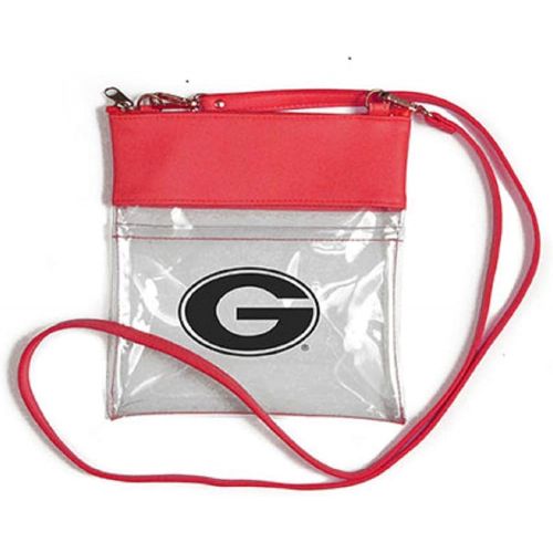  Desden Georgia Bulldogs Clear Gameday Crossbody Bag