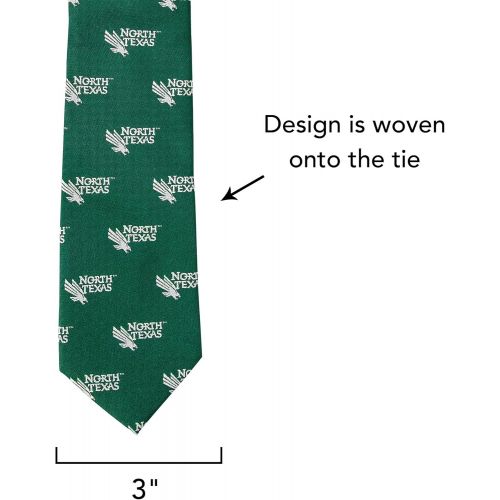  Desert Cactus University of North Texas UNT Mean Green NCAA Tie (Green)