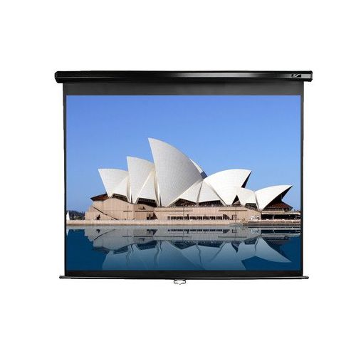  Design Dcor Manual Series White 150 Diagonal Manual Projection Screen