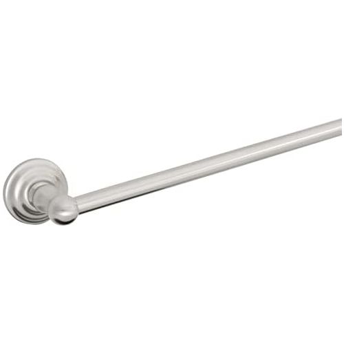  Design House 538348 Calisto Wall Mounted Towel Bar Accessory 30, Satin Nickel, 30 inch