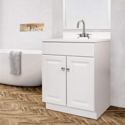  Design House 548263 Eastport Centerset Bathroom Faucet, Satin Nickel