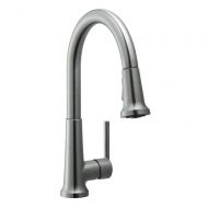 Design House 525717 Geneva Pull-Down Kitchen Faucet, Satin Nickel