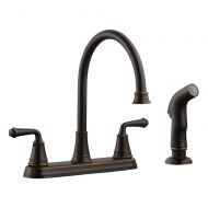 Design House 524736 Eden Kitchen Faucet with Sprayer, Oil Rubbed Bronze