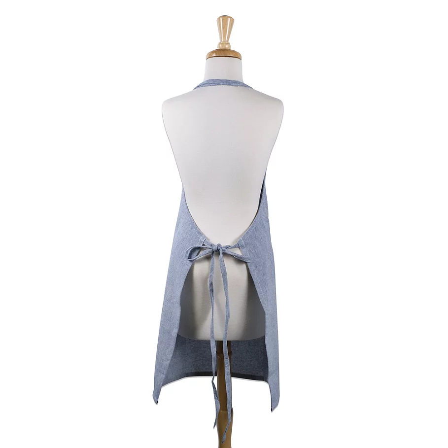  Design Imports Chambray Chef Apron