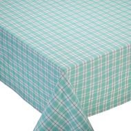 Design Imports Dewdrop Plaid Tablecloth - 60 x 84