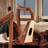 Design Toscano Celtic Rosewood Tara Harp