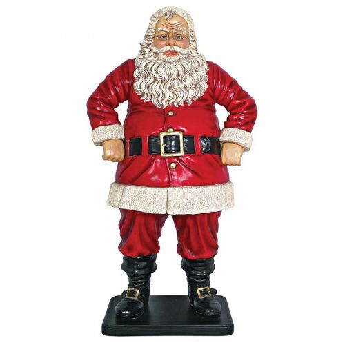  Design Toscano Jolly Santa Claus Statue: Large