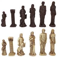 Design Toscano Gods of Greek Mythology Chess Set: Pieces Only