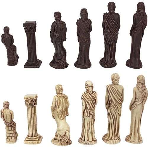  Design Toscano Gods of Greek Mythology Chess Set: Pieces Only