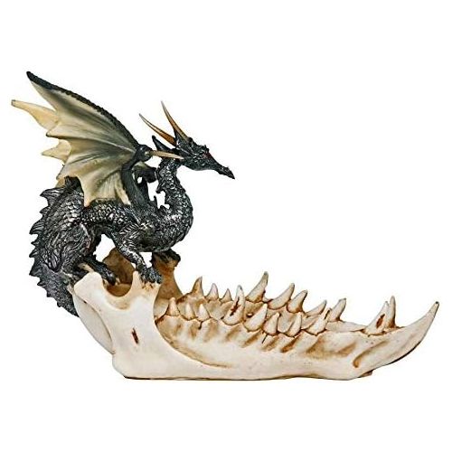  Design Toscano QS91305 Jaw of the Dragon Offering Dish Statue