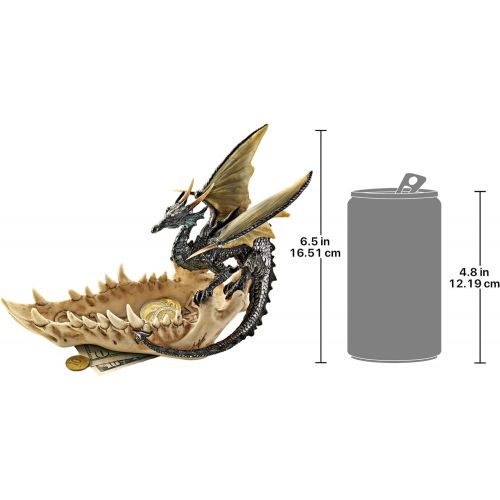  Design Toscano QS91305 Jaw of the Dragon Offering Dish Statue